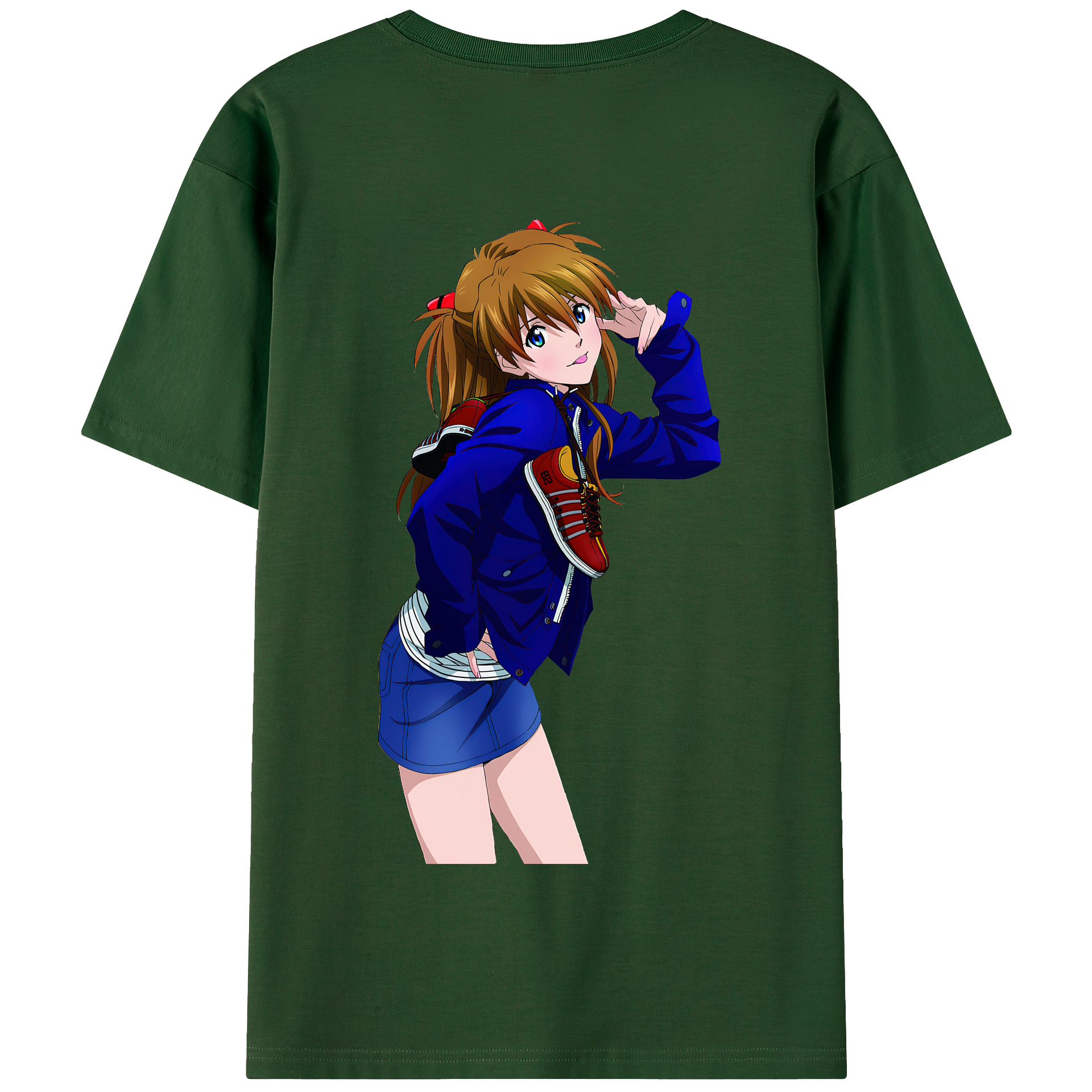 （画像用） EVA 新世紀エヴァンゲリオン 綿100％半袖Tシャツ（背面プリント）
